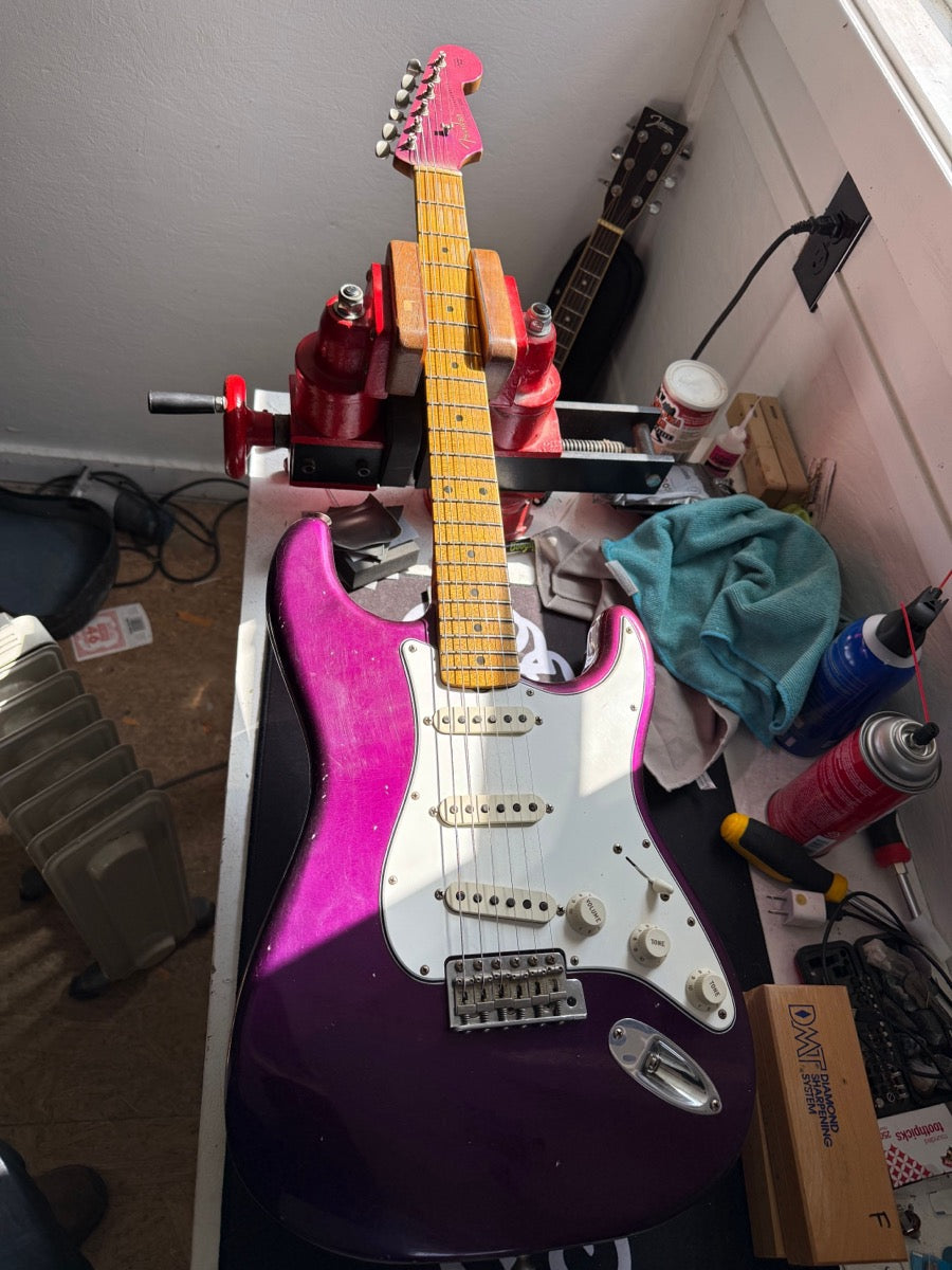 Fender Custom Shop Stratocaster Setup After a DIY Attempt