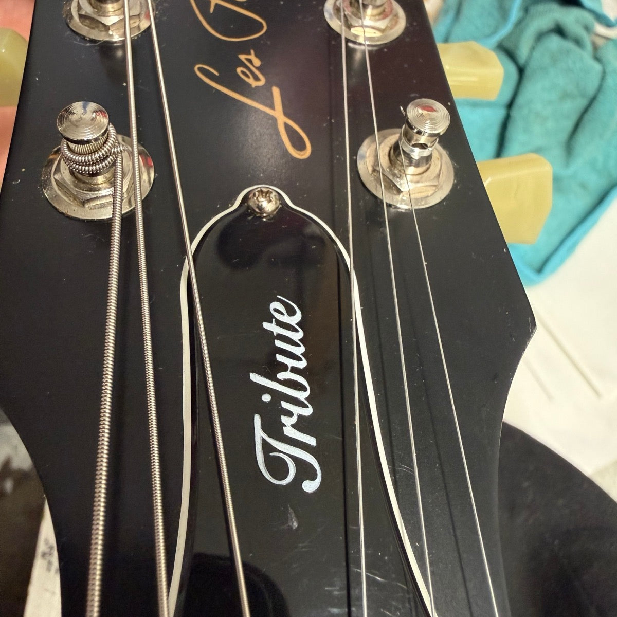 Gibson Les Paul Tribute Setup and Sticking Pickup Selector, 8s to 10s