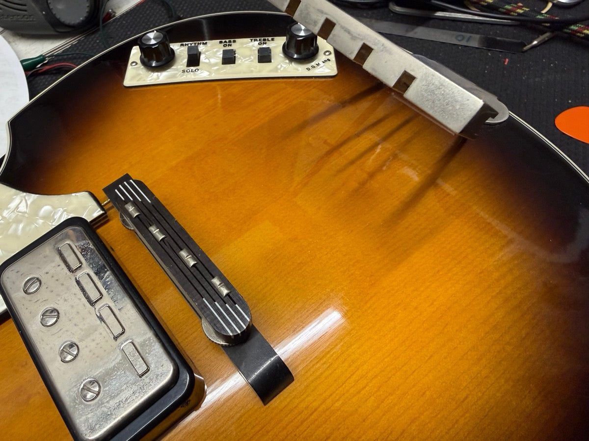 Hofner Bass Setup and a Loose Output Jack
