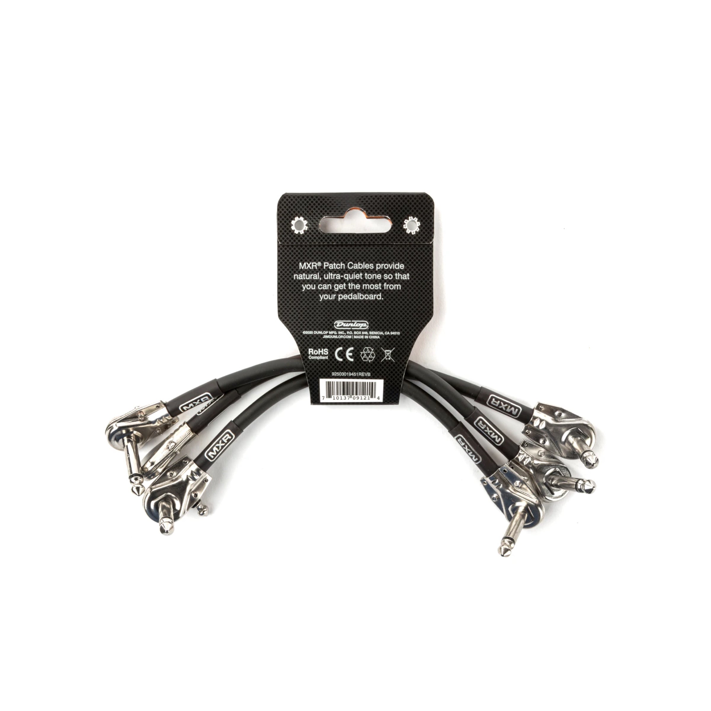 MXR 3PDCP06 - 6 in Patch Cable, 3-Pack - back