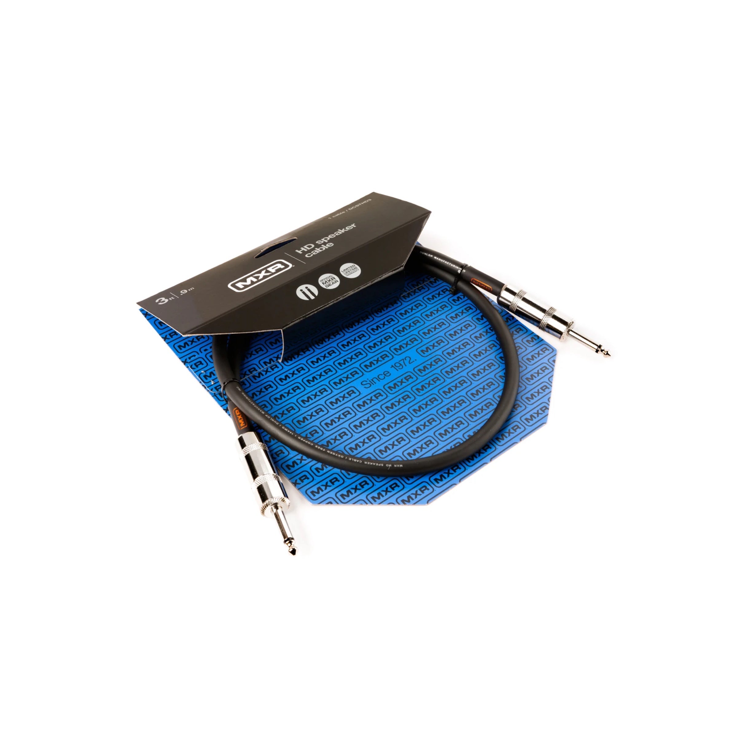 MXR DCSTHD3 - Heavy Duty Speaker Cable, 3 ft - left side