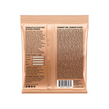 Ernie Ball P02224 - Turbo Slinky Nickel Wound Electric Guitar Strings (9.5-46) - back of package