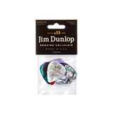 Dunlop PVP106 - Medium Genuine Celluloid Pick Variety Pack, 12 Picks - front