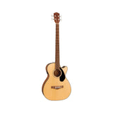 Fender CB-60SCE Acoustic Bass - Natural - front angle