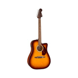 Fender California Deluxe Redondo CE - Honey Sunburst - front angle