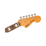 Squier Classic Vibe '70s Jaguar - Surf Green - headstock front
