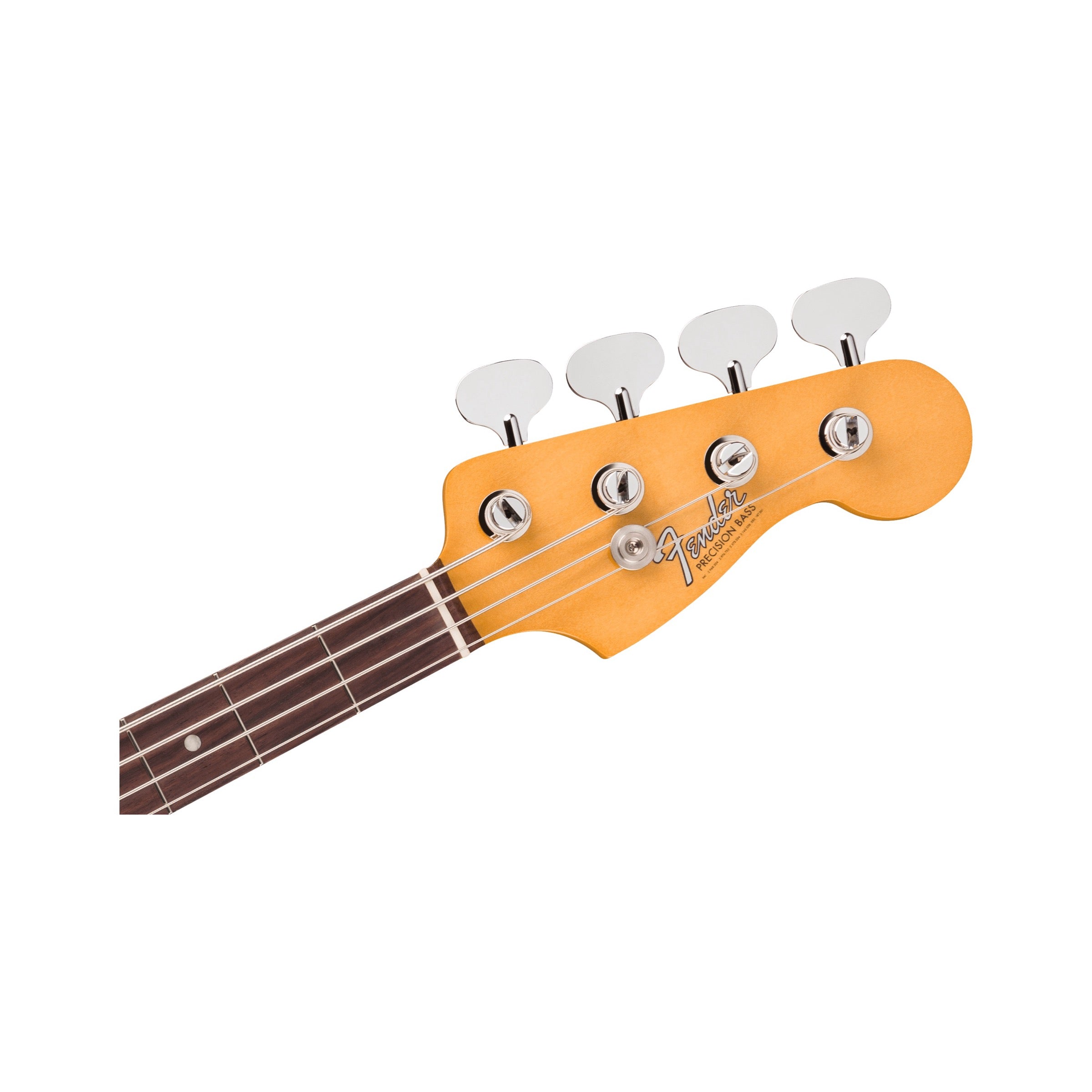 Fender Vintera III Late '60s Precision Bass - Firemist Gold - headstock front