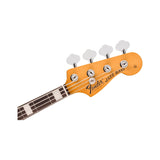 Fender Vintera III Early '70s Jazz Bass - Candy Apple Red - headstock front