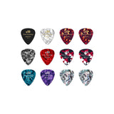 Dunlop PVP106 - Medium Genuine Celluloid Pick Variety Pack, 12 Picks - alternate view 3