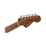 Fender California Standard Redondo CE - Black - headstock front