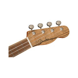 Fender Zuma Exotic Concert Ukulele - Spalted Maple - headstock front