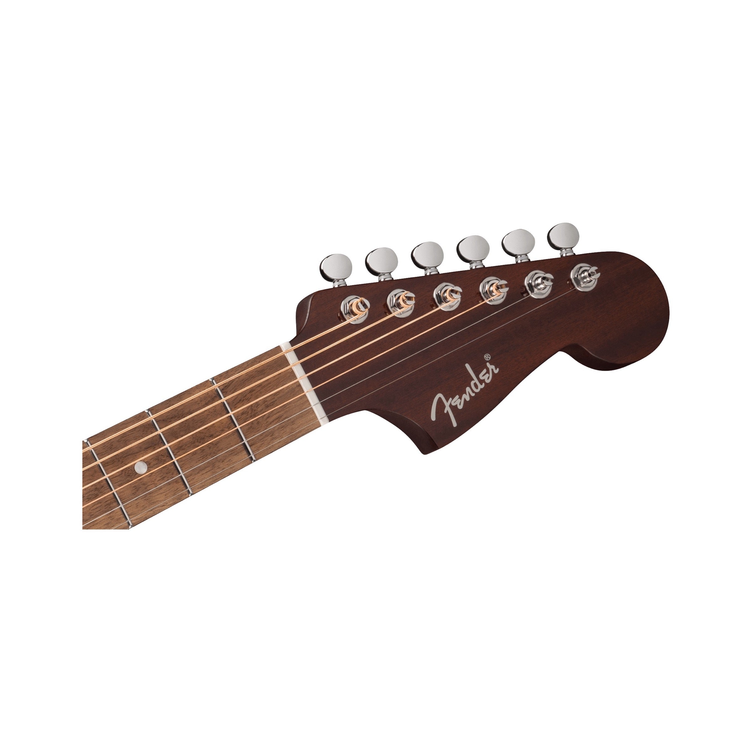 Fender California Deluxe Redondo CE - Honey Sunburst - headstock front