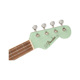 Fender Avalon Tenor Ukulele - Surf Green - headstock front