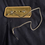 2010s Seymour Duncan Antiquity P90 Soapbar - baseplate with braided lead wire - Pauls Guitar Hideout