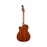 Fender California Deluxe Newporter CE - Sienna Sunburst - back