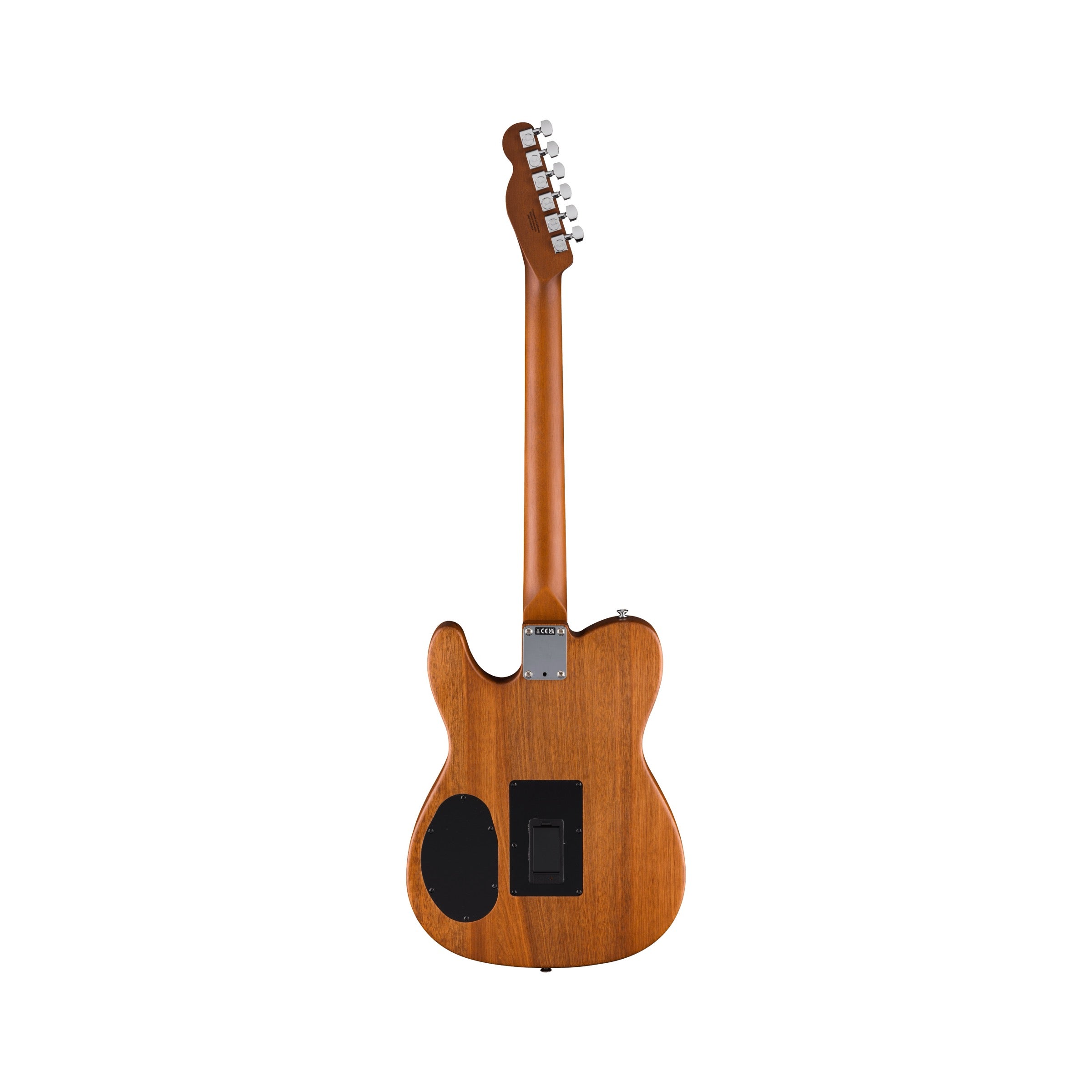 Fender Acoustasonic Standard Telecaster - Aged Natural - back