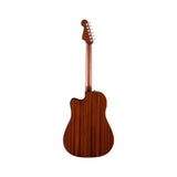 Fender California Deluxe Redondo CE - Sherwood Green - back
