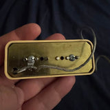 2010s Seymour Duncan Antiquity P90 Soapbar - baseplate bottom with wiring - Pauls Guitar Hideout