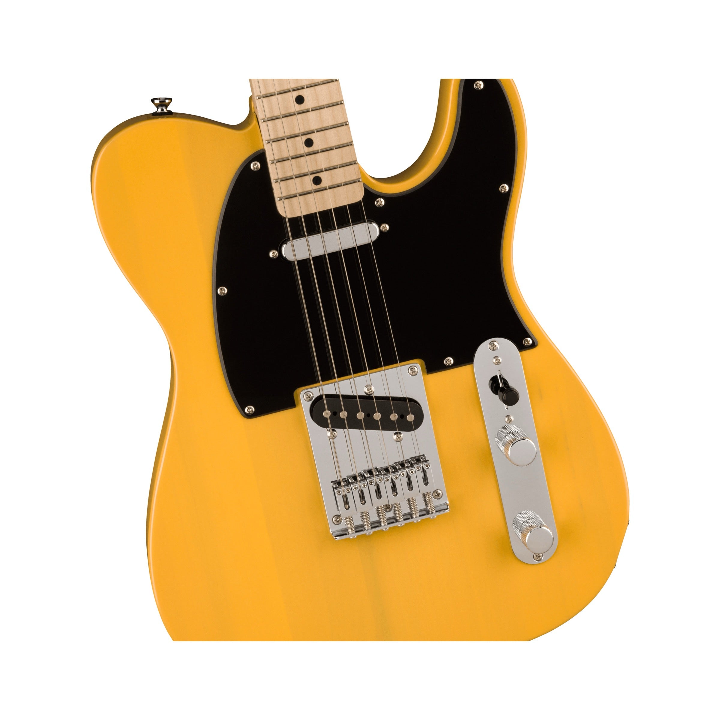 Squier Sonic Telecaster - Butterscotch Blonde - body close-up