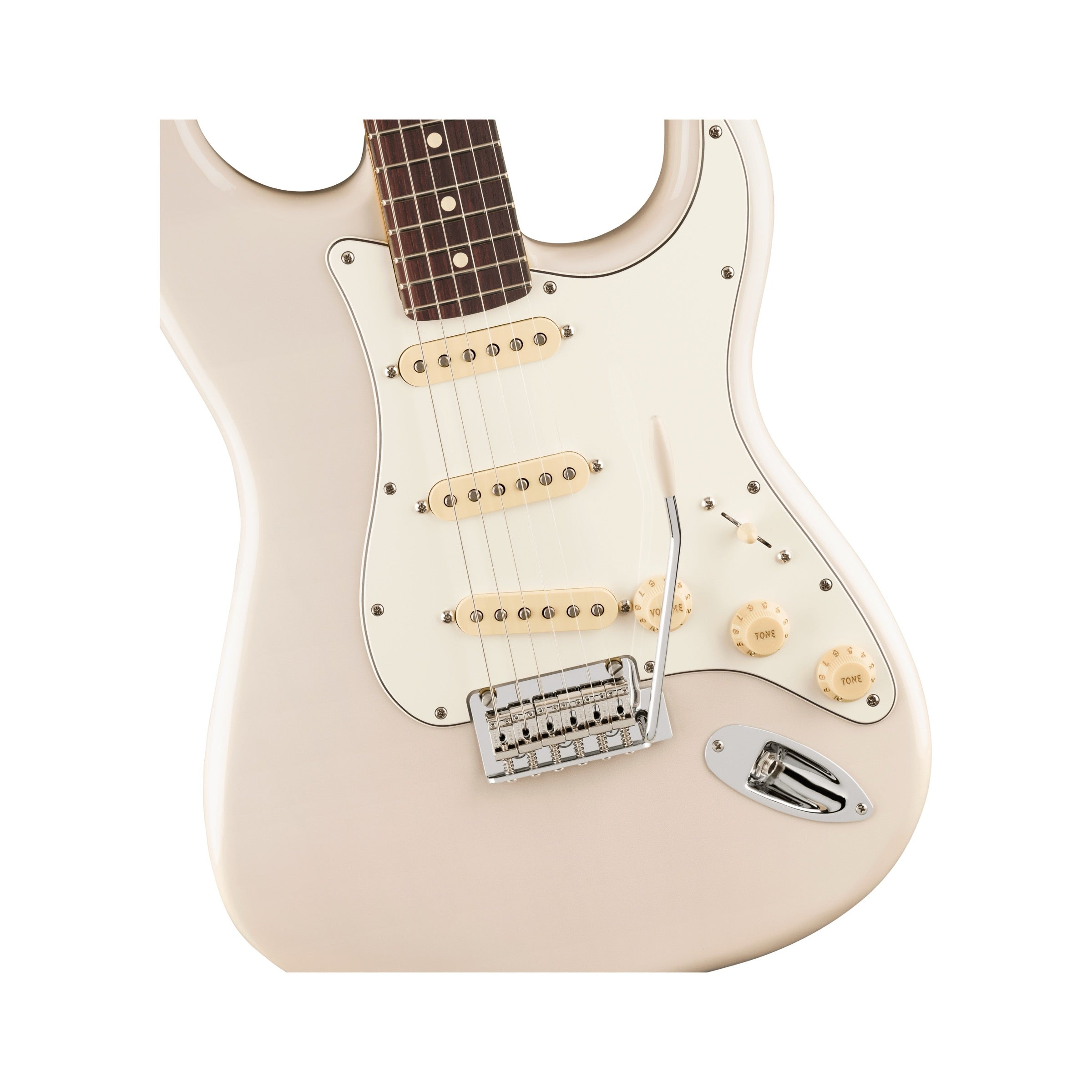 Fender Player II Stratocaster - White Blonde - body close-up
