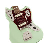 Squier Classic Vibe '70s Jaguar - Surf Green - body close-up