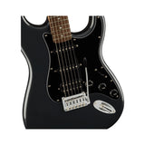 Squier Affinity Stratocaster HSS Pack - Charcoal Frost Metallic - body close-up