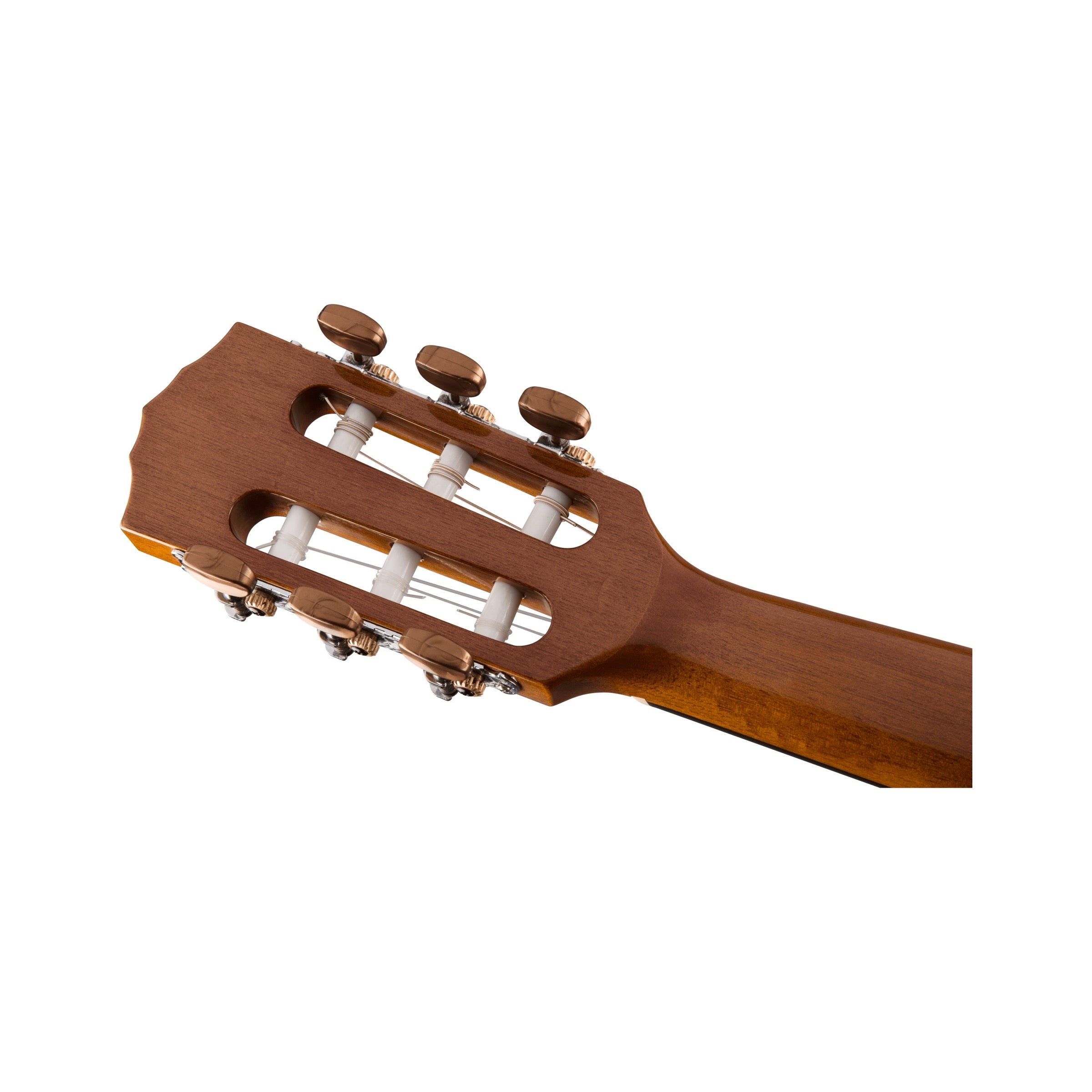 Fender CN-60S Nylon String Classical - Natural - headstock back