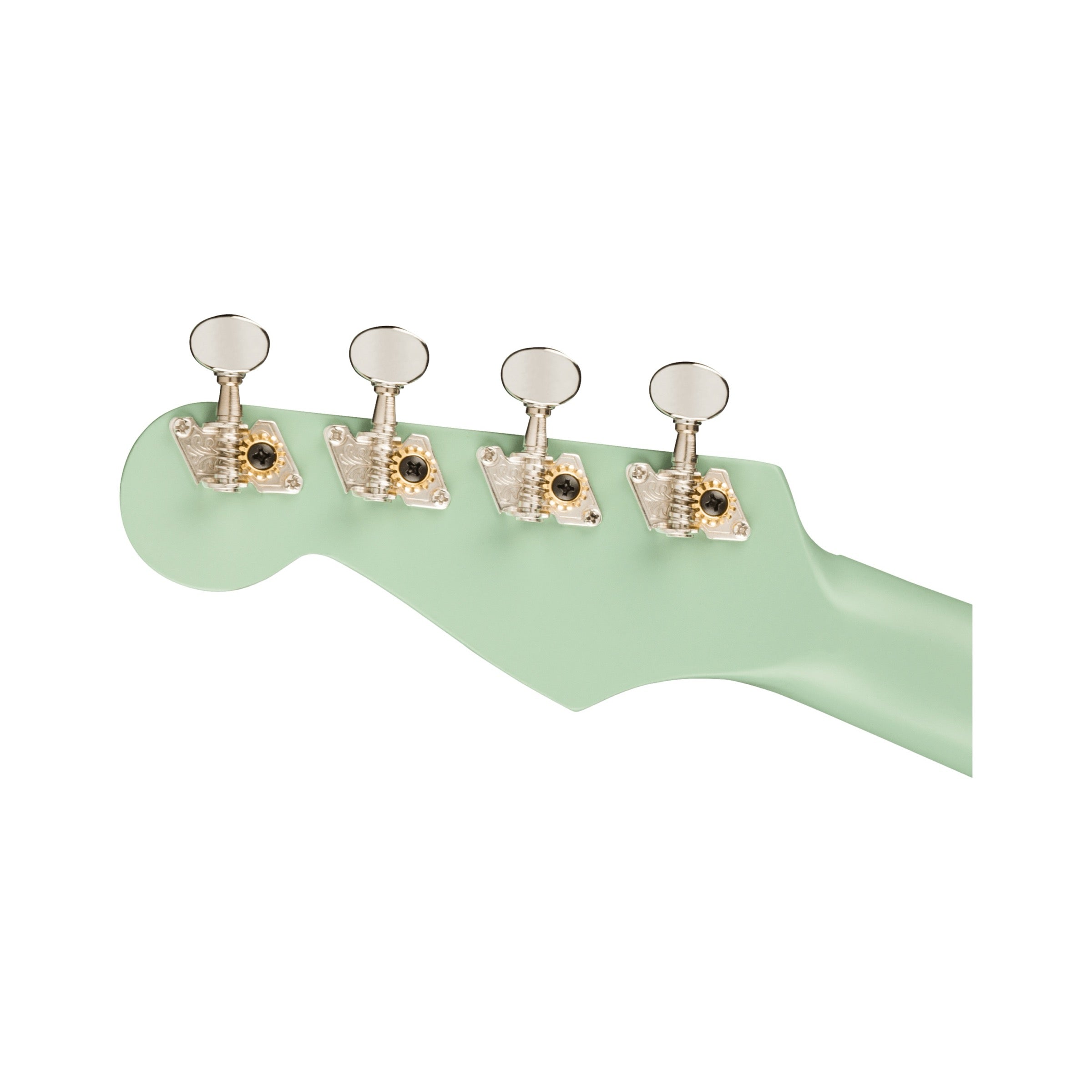 Fender Avalon Tenor Ukulele - Surf Green - headstock back