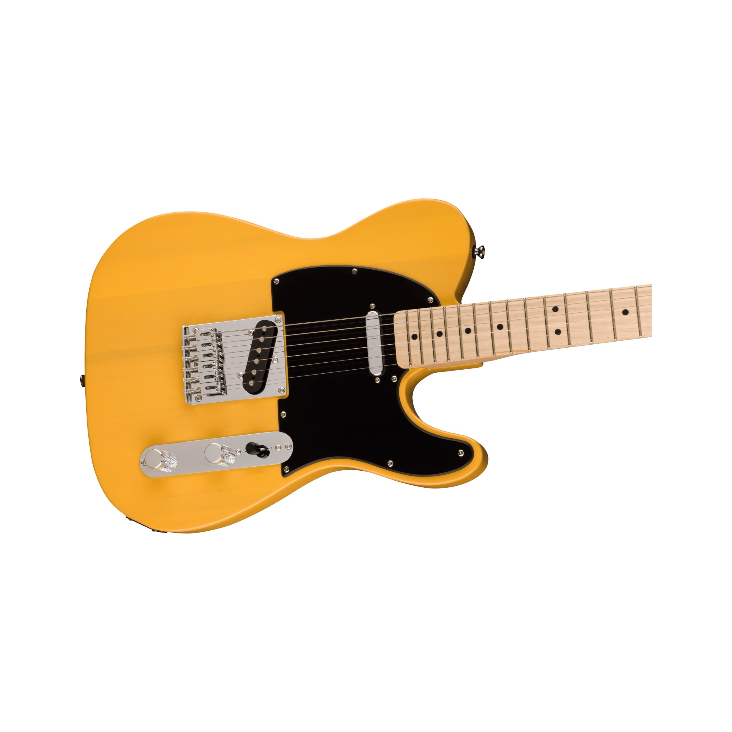 Squier Sonic Telecaster - Butterscotch Blonde - body angle