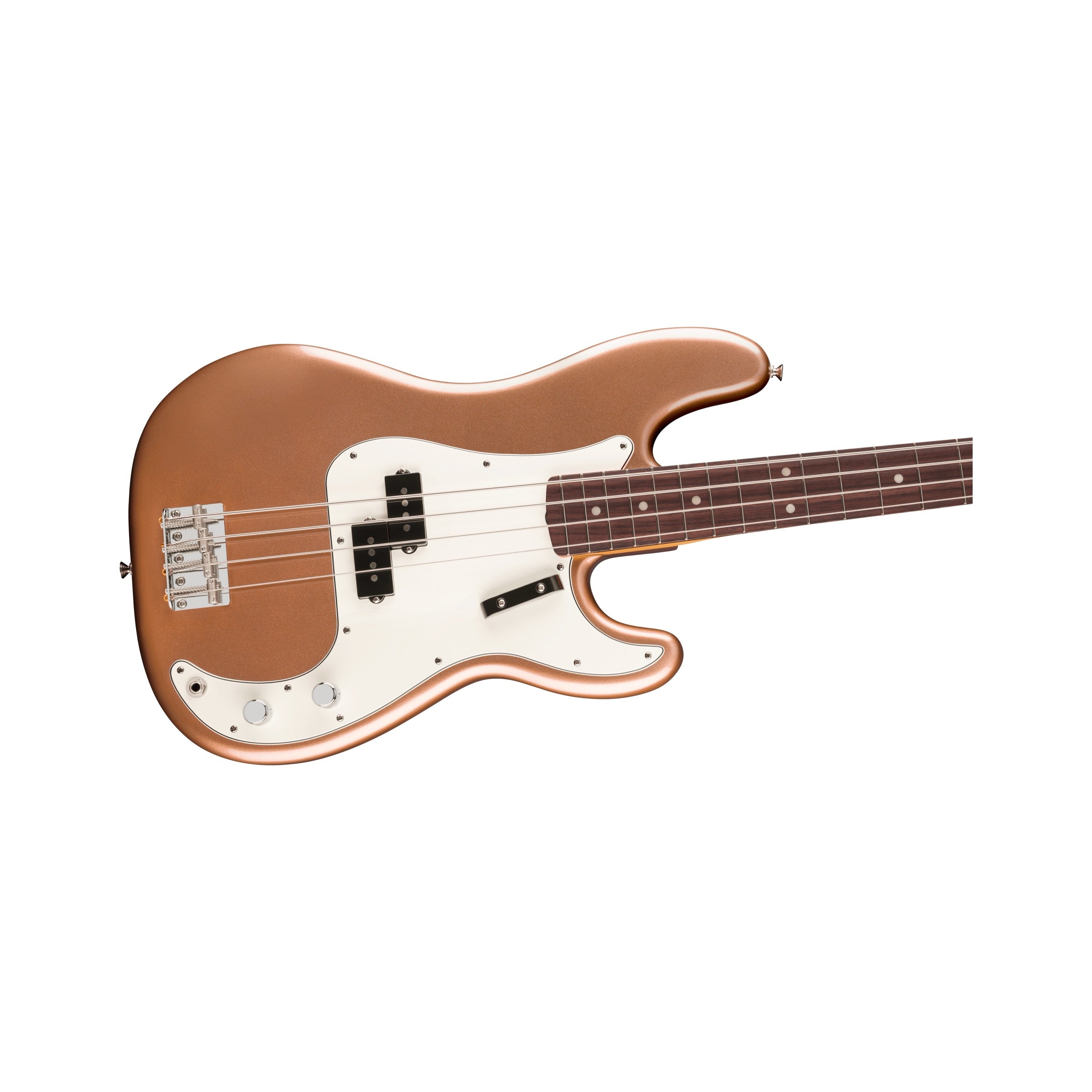 Fender Vintera III Late '60s Precision Bass - Firemist Gold - body angle