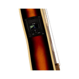Fender Fullerton Tele Ukulele - 2-Color Sunburst - side electronics