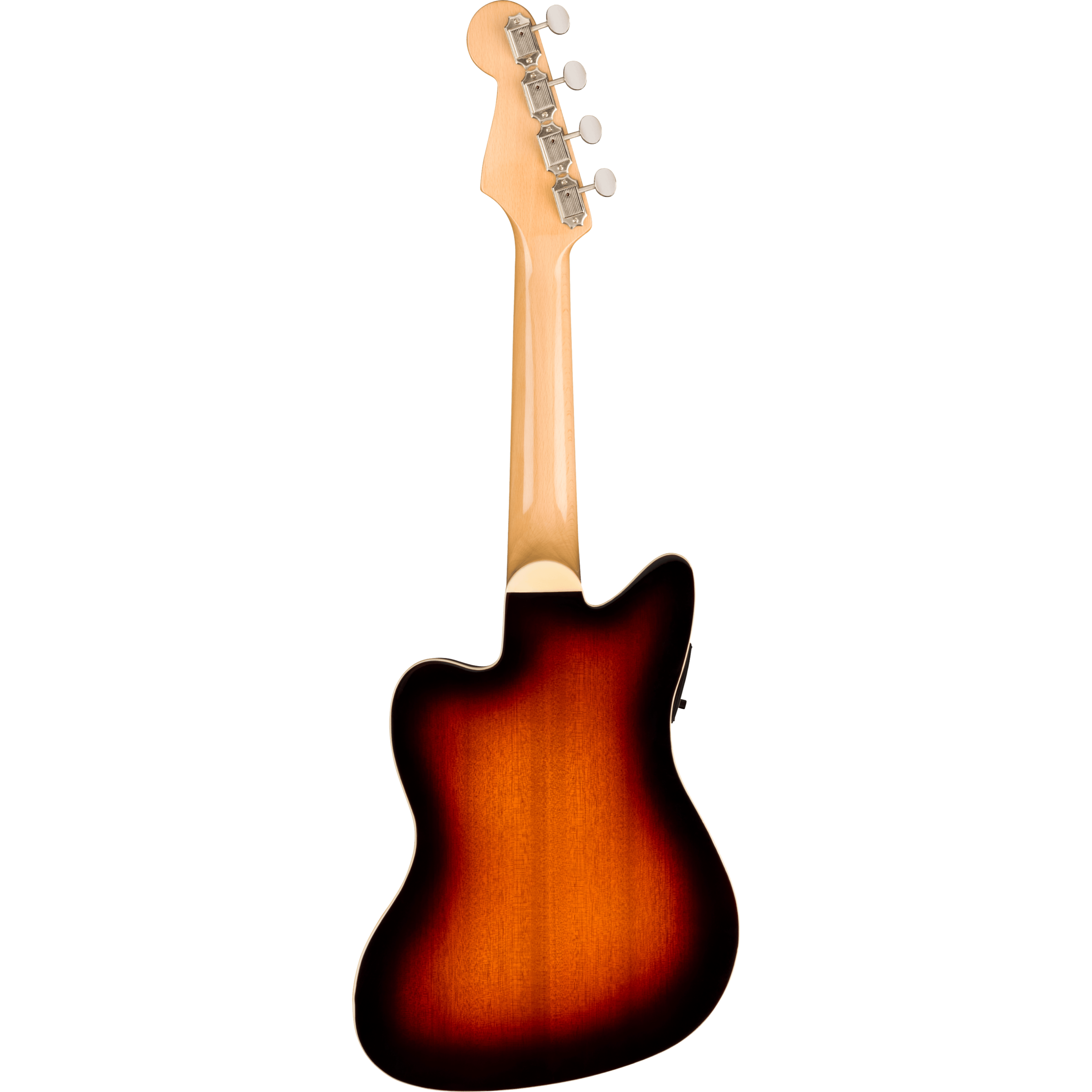 Fender Fullerton Jazzmaster Ukulele - 3-Color Sunburst - back