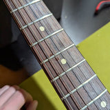 2000-2003 Fender American Fat Stratocaster - rosewood fretboard detail - Pauls Guitar Hideout