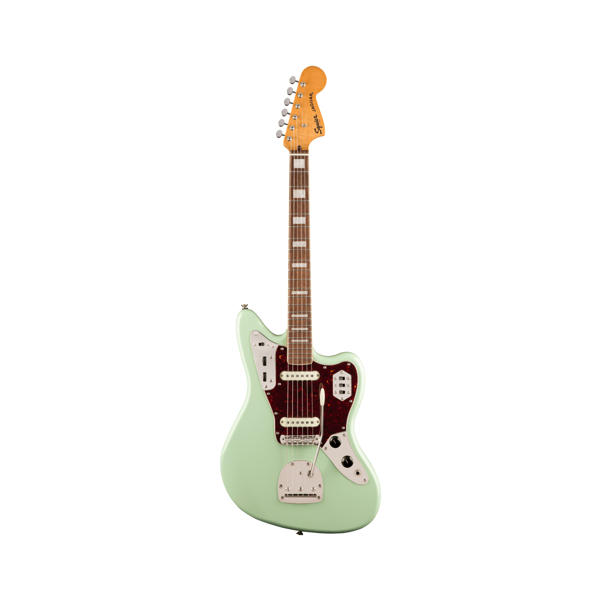 Squier Classic Vibe '70s Jaguar - Surf Green - front