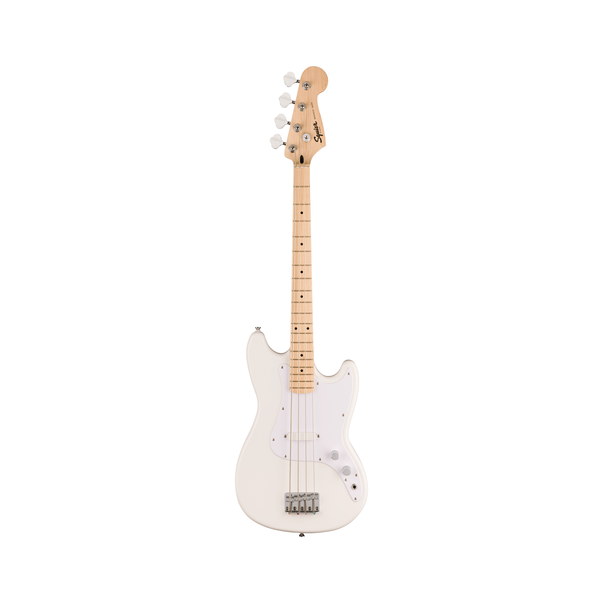 Squier Sonic Bronco Bass - Arctic White - front