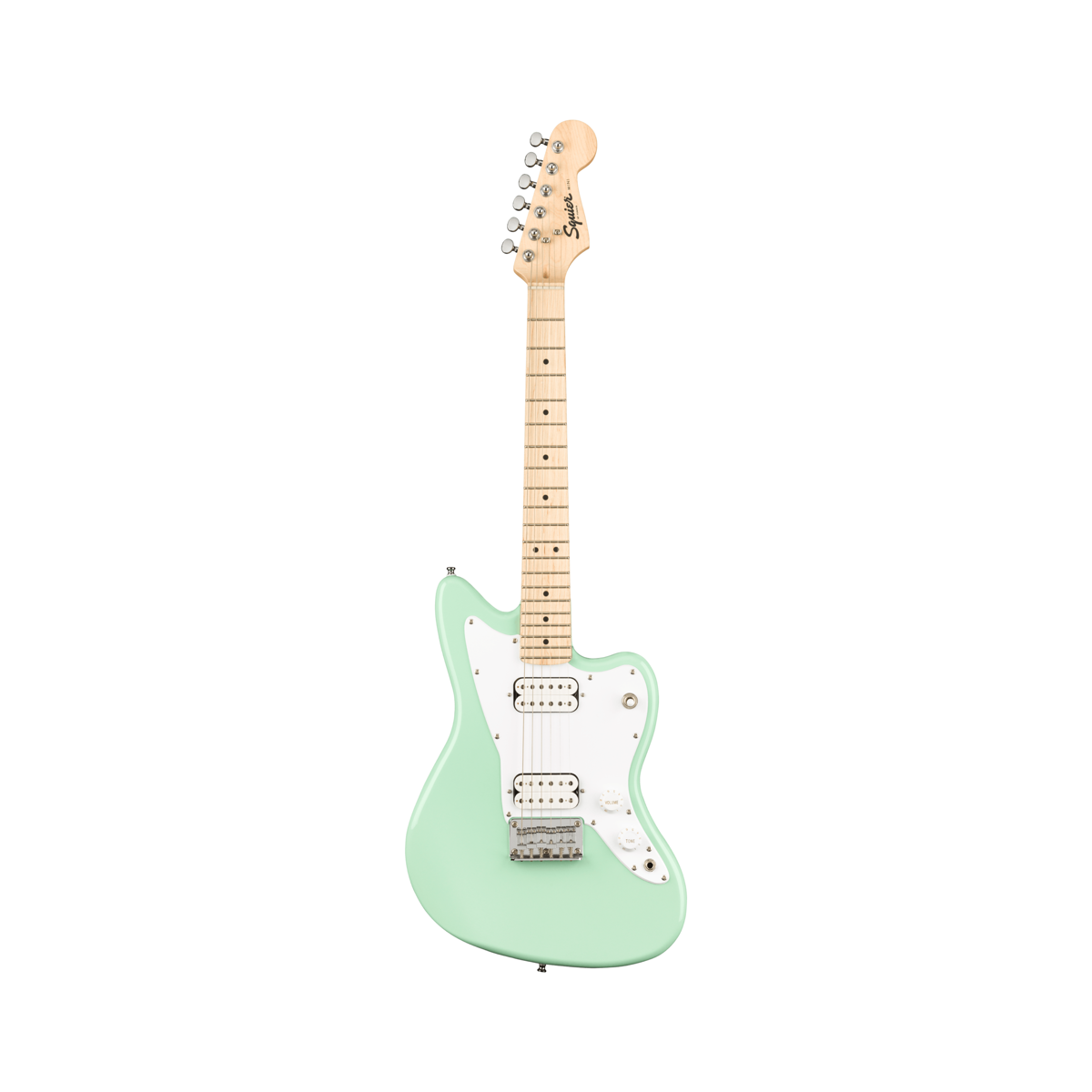 Squier Mini Jazzmaster HH - Surf Green - front
