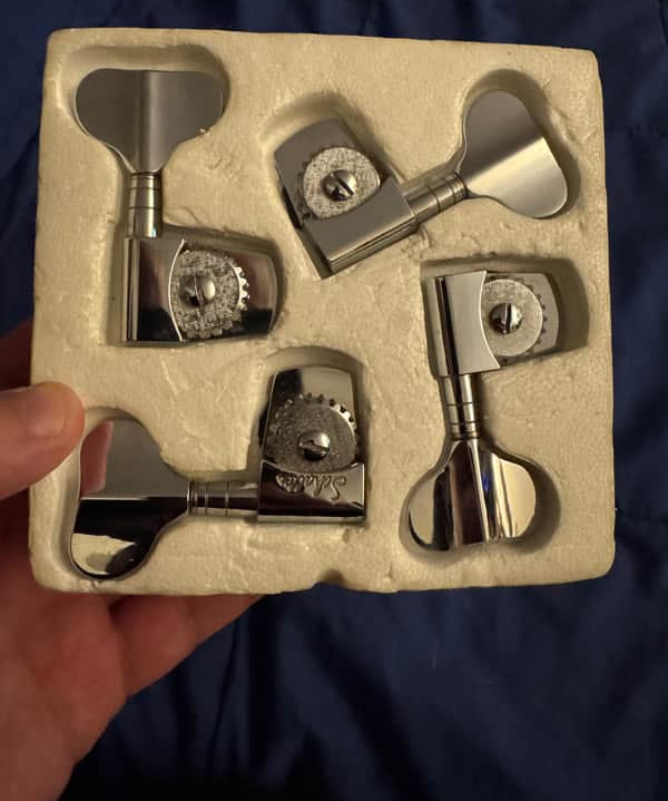80s Schaller Tuners - set of four in original packaging - Pauls Guitar Hideout