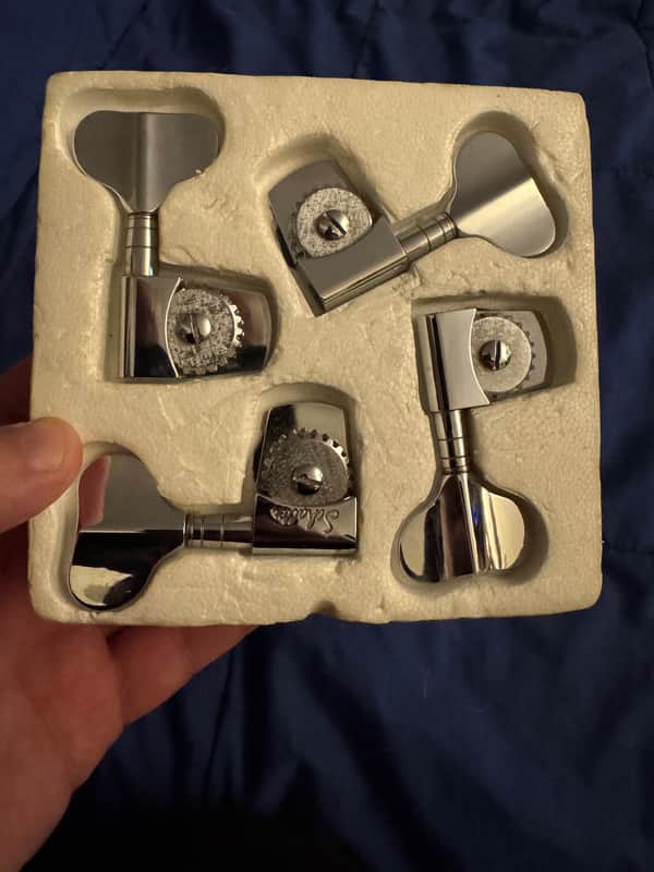 80s Schaller Tuners - set of four in original packaging - Pauls Guitar Hideout