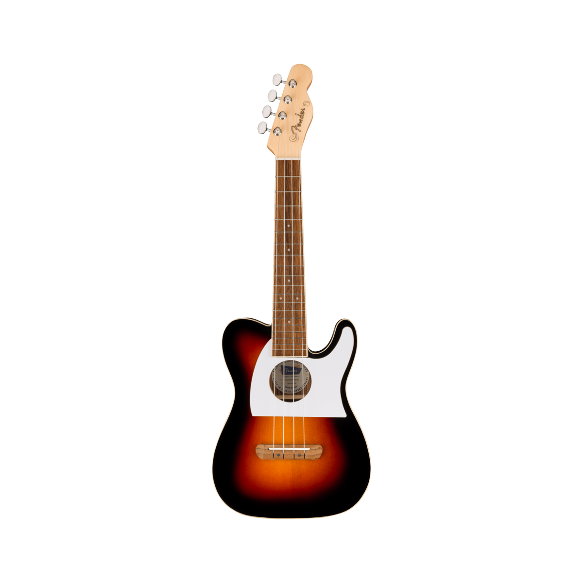 Fender Fullerton Tele Ukulele - 2-Color Sunburst - front