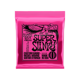Ernie Ball Super Slinky nickel wound electric guitar strings, 9-42 gauge, front of package
