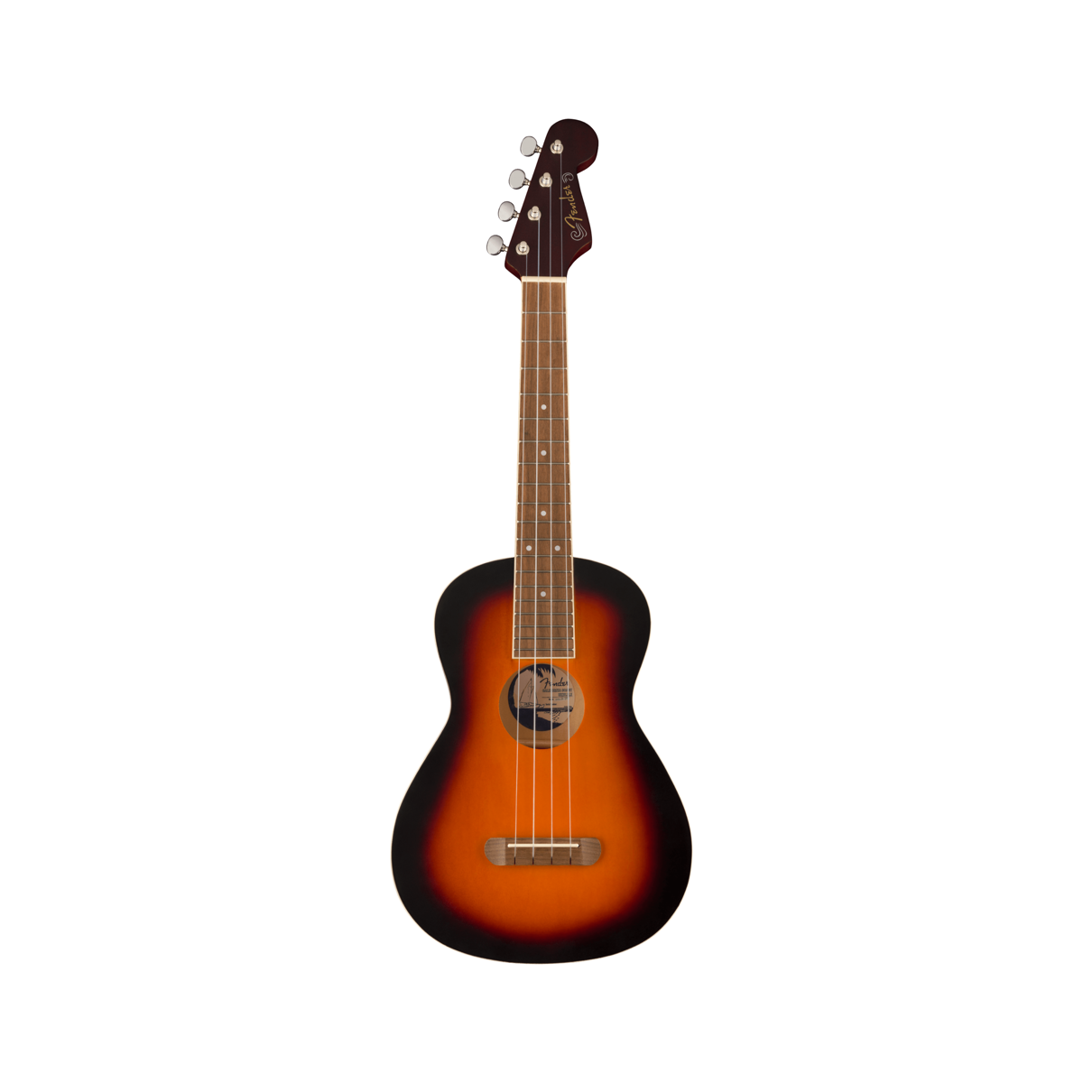 Fender Avalon Tenor Ukulele - 2-Color Sunburst - front