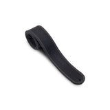 Martin Ball Glove leather guitar strap in black, showing glove leather grain