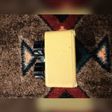 MXR Distortion+, yellow: knob end of the enclosure, no power jack