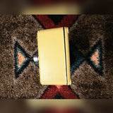 MXR Distortion+, yellow: footswitch end of the enclosure, no power jack