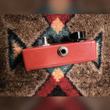 1975-1984 MXR MX-102 Block Logo Dyna Comp, red: right side with the input jack