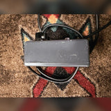 1976-1984 MXR MX-117 Flanger, gray: left side of the enclosure with small white scuffs