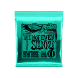 Ernie Ball Not Even Slinky nickel wound electric guitar strings, 12-56 gauge, front of package