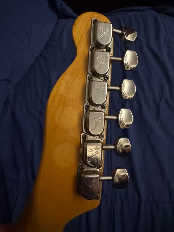 1981 Fender Bullet - headstock back with Fender tuners - Pauls Guitar Hideout