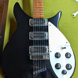 Rickenbacker 350 V63 - body front pickups and controls close-up - Pauls Guitar Hideout