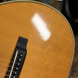 Martin 000C-28SMH Merle Haggard Blue Yodel No. 13, 2001: bass side of the lower bout and bridge in shop light